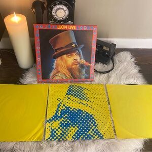 Leon Live Vinyl Record 3-LP Vintage 1973